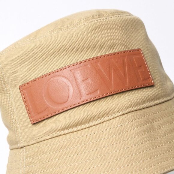 Loewe Hat Size 59 Paulas Ibiza Logo Bucket Hat Ra4174 main image 4
